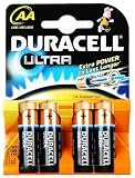Duracell Ultra MN1500 Alkaline AA Batteries - 4-Pack