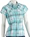 Merrell Damen Bluse POST / Caribbean Plaid (türkis)