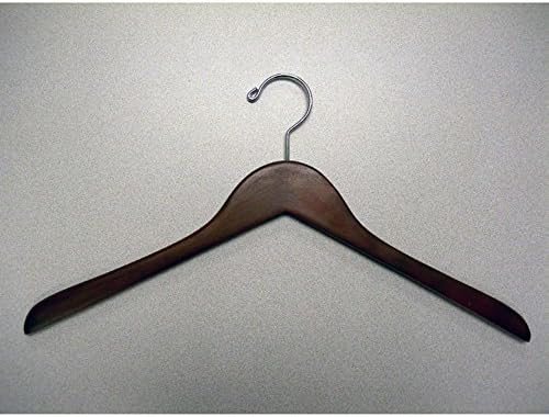 Proman Products Wooden Suit Wood Hanger, Light Walnut