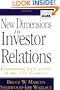 New Dimensions in Investor Relations: Competing for Capital in the 21st Century (Frontiers in Finance)