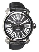 Pierre Cardin Men's Time Couture Collection Automatic Leather Strap Watch #PC67531103011