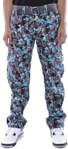 Jordan Craig Utility Cargo Pants Camo Teal-36X32