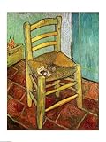 IMAGE OF Vincent's Chair, 1888 Finest LAMINATED Print Vincent Van Gogh 18x24