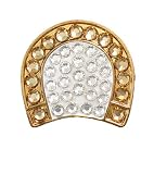 Bella Crystal Horseshoe Ball Marker Hat Clip Set
