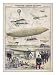Various Aircraft 1912 Stretched Canvas Poster Print