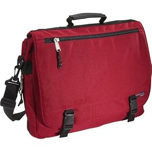 DEEP RED NEGOTIATOR EXPANDABLE BRIEFCASE