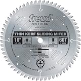 Freud LU91M010 10-Inch 60 Tooth ATB Crosscutting Miter Saw Blade with 5/8-Inch Arbor