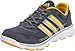 adidas Women's Flyby Running Shoe,Medium Lead/Wonder Glow/Metallic Silver,6 M US
