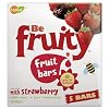 Be Fruity Natural Fruit Bars with Strawberry 25 g (Pack of 24)