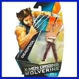 X-Men Origins Wolverine Movie Series 3 3/4 Inch Action Figure Deadpool (No Shirt with Tatoos)