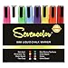 Sevencolor® New Arrival 6mm Non Toxic Liquid Chalk Marker Dry & Wet Erase Paint Pen with Fine Tip 8 Colors/Box
