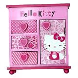 Hello Kitty Pink LOVE Embellished Jewelry Box