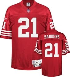 Reebok San Francisco 49ers Deion Sanders Premier Throwback Jersey