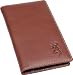 Browning Brown Leather Checkbook Cover w/Gift Box