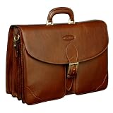 Maxwell Scott Luxury Large Mens Briefcase (Tomacelli)