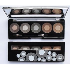 W7 Autumn Shades Eyeshadow Shimmer (Brown Gold Grey)