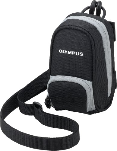 Amazon限定 OLYMPUS デジタルカメラ 汎用ソフトカメラケース CSCH-87 ブラック  XZ,TG,VR,VG,SZ,SH,VHシリーズ等対応 ショルダーストラップ付き CSCH-87 BLK