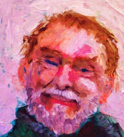 Custom Order #TZ-PP8, Oil on Canvas, Custom Painting of The Person You Love, For 1 Person of Customer's Choice, Style: Expressionism, with Signature Text