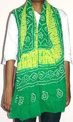 Scarves and Wraps Cotton Tie and Dye 88 x 40 inches