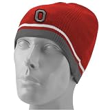 Top of the World Ohio State Buckeyes Scarlet-Ash Break A Way Reversible Knit Beanie