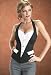Halter Style Tuxedo Corset by Tesa