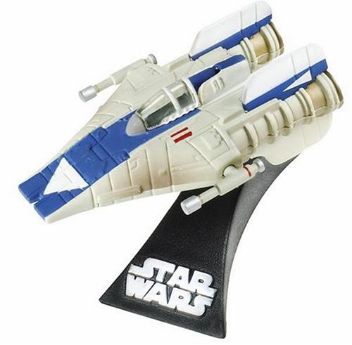 Childrens Toyshop  Toys : Titanium Series Star Wars 3 Inch Vehicles A-Wing Star Fighter Episode 6