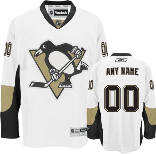 Pittsburgh Penguins White Premier Jersey: Customizable NHL Jersey