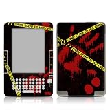 Crime Scene Design Protective Decal Skin Sticker for Amazon Kindle 2 E-Book Reader (Version 2.0)