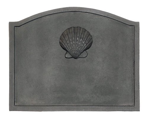 Shell Cast Iron Fireback, Small
