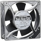 エスコ ファン 120×120mm 38mm AC200V EA940DY-34
