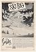 1962 Sun Valley Idaho Skiing Ski Big Print Ad (45698)