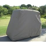 Deluxe 2 Passenger Golf Cart Cover - Taupe