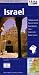 Israel Country Map by Hema (English, French and German Edition)