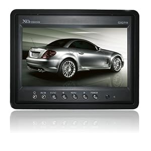 XO Vision GX2711 7-Inch Widescreen Headrest TFT LCD Monitor with AV Input by XO Vision