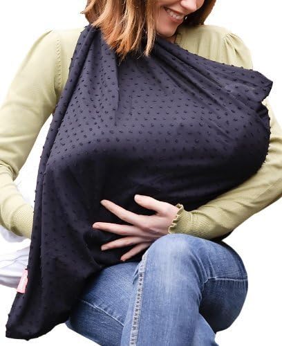Mamascarf Breastfeeding Scarf - Black by Mama Designs Ltd