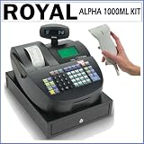 Royal ALPHA1000ML Duty Cash Register With Serial Bar Code Scanner