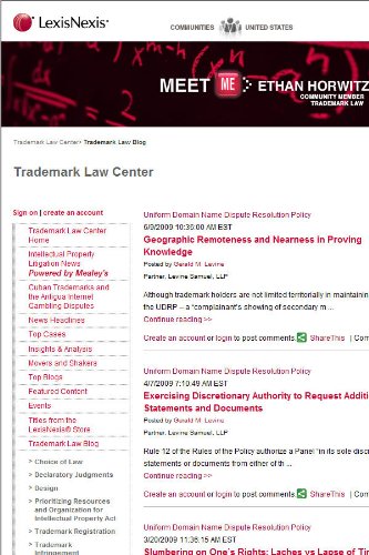 Image #1 of Trademark Law Community