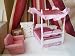 Country Dollhouse Miniature Furniture 5pc Bedroom Set