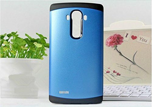 For LG G4 Case,TRIFORCE LU Hibrid Slim Armour Case for LG G4 (blue)