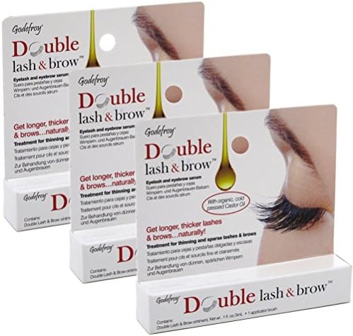 (Set/3) Double Lash And Brow Beauty Treatments- Healthier, Stronger &amp; Longer