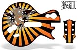 Guitar Hero 3 Les Paul Guitar Skin: Orange Ragdoll (Xbox 360/PS3)