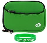 Neoprene Sleeve (Forrest Green) Case for iomega eGo Compact Helium 320 GB Portable Hard Drive 34943