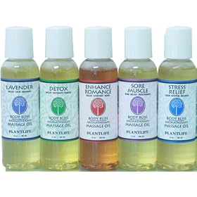 AROMATHERAPY MASSAGE OIL-5 PACK