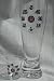 chicago cubs team player pilsner glass and shot glass