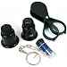 12X 15X Eye & Dual 10X 20X Jewelers Loupe Magnifier New