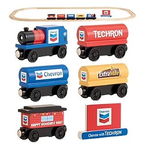 Chevron Train Set by ERTL special edition by 