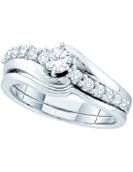 0.51CT-DIA 0.20CT-CRD BRIDAL SET