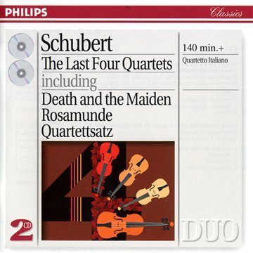 CD-Charts  Music : Schubert: The Last Four Quartets
