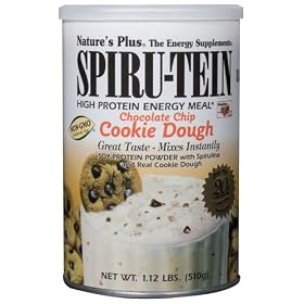 Nature's Plus - Spiru-Tein Cookie Dough, 1.12 lb powder