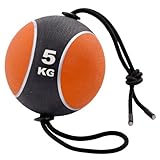 York 5kg Medicine Ball with Rope